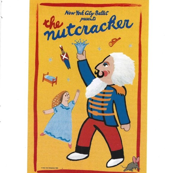 The Nutcracker New York Christmas Ballet 1990s  Vintage Print Ad - Picture 2 of 2